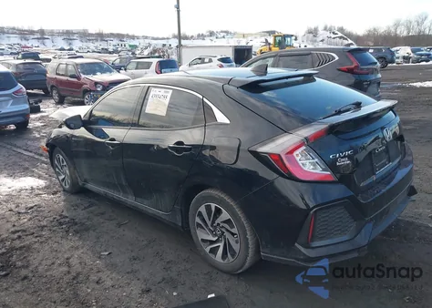 2017 Honda Civic Lx из США, поврежденный, VIN SHHFK7H32HU419894